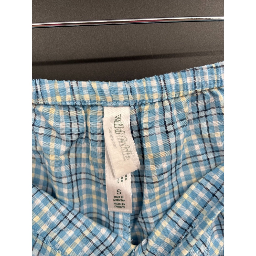 Wild Fable bloomer plaid lounge shorts Coquette Dollette cottagecore soft girl S - Picture 4 of 9